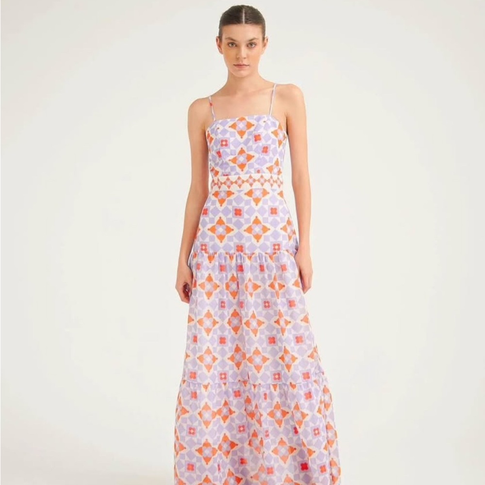 SILKA COLOMBIAN DRESS - ZOE LAVENDER DRESS